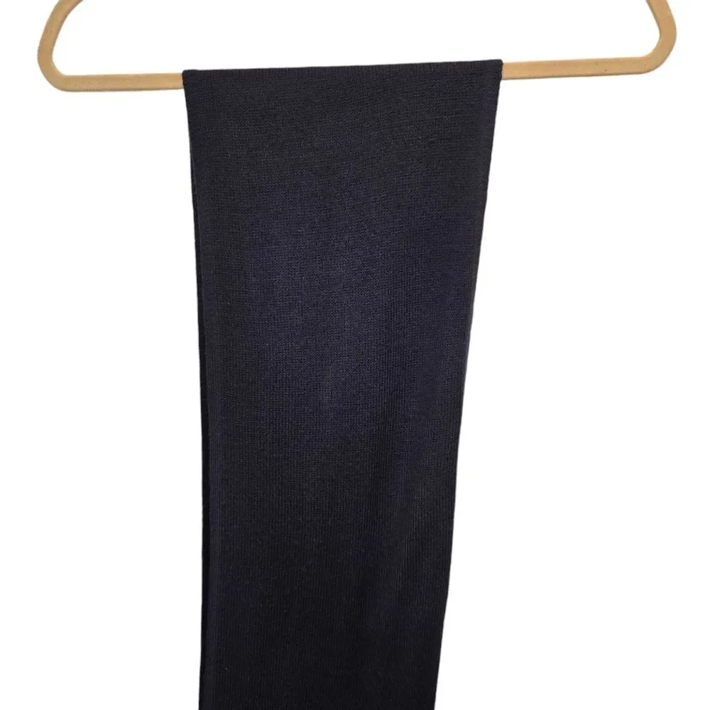 GAP Men's Navy Blue Striped Winter Scarf